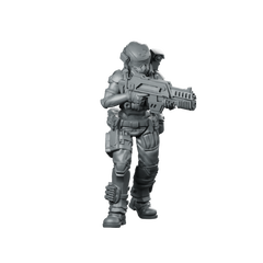 Colonial Marine Combat Medic 9 Combat Medic Miniature 360 Spin 01