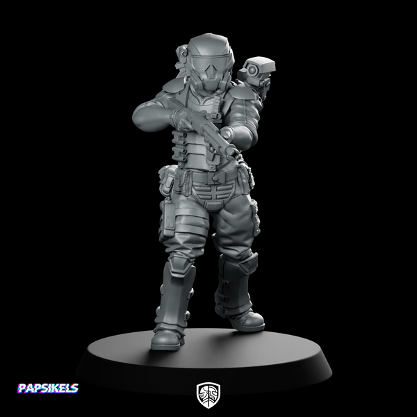 Colonial Marine Specialist Miniature Tactical Rifleman Naval