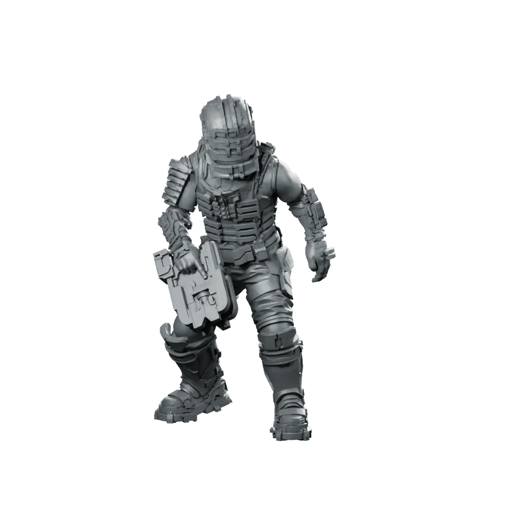 Colonial Space Combat Engineer 1 Miniature Sci - Fi Resin - Papsikels Miniatures - We Print Miniatures