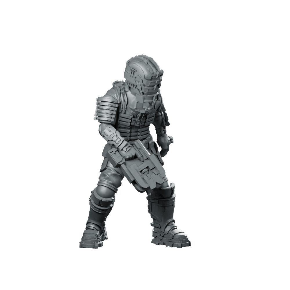 Colonial Space Combat Engineer 1 Miniature Sci - Fi Resin - Papsikels Miniatures - We Print Miniatures