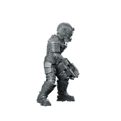 Colonial Space Combat Engineer 1 Miniature Sci - Fi Resin - Papsikels Miniatures - We Print Miniatures