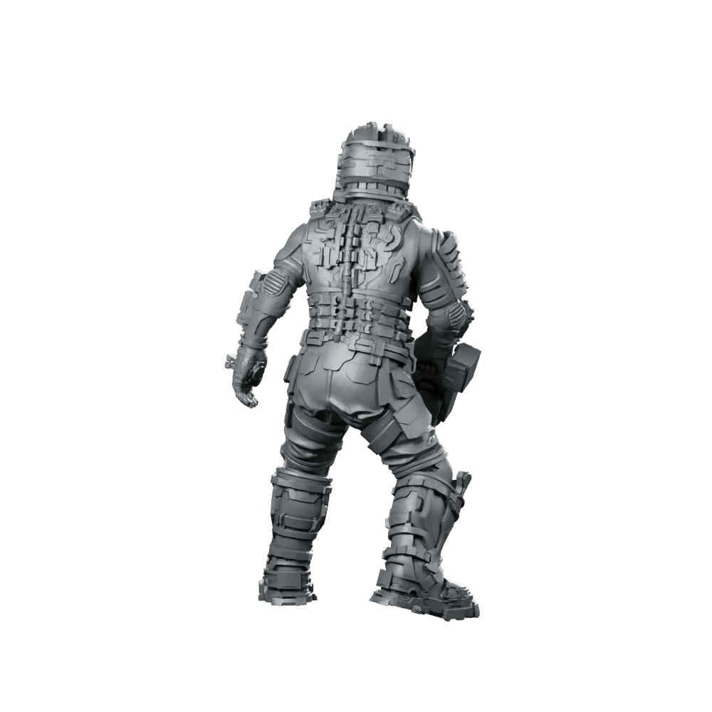 Colonial Space Combat Engineer 1 Miniature Sci - Fi Resin - Papsikels Miniatures - We Print Miniatures