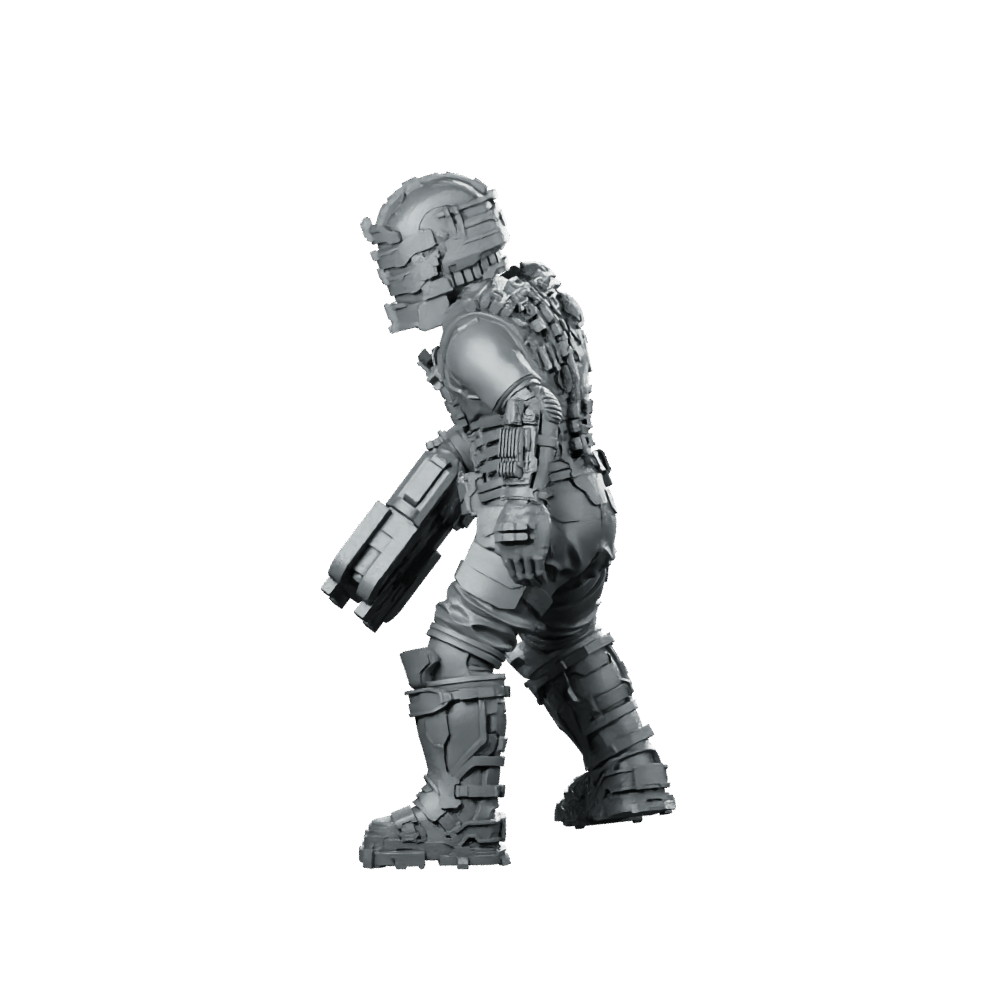 Colonial Space Combat Engineer 1 Miniature Sci - Fi Resin - Papsikels Miniatures - We Print Miniatures
