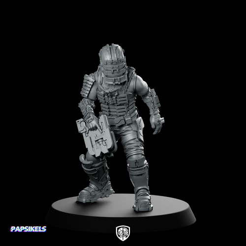 Colonial Space Combat Engineer 1 Miniature Sci-Fi Resin