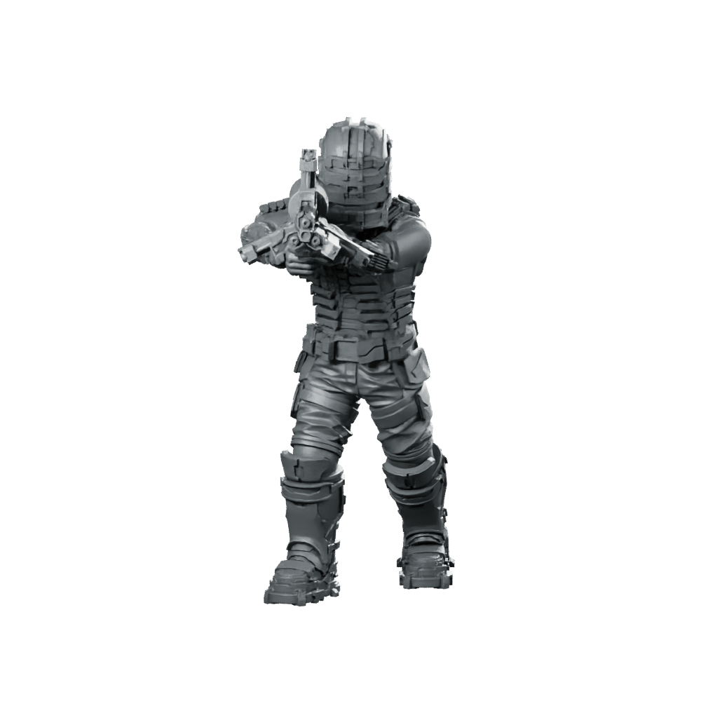 Colonial Space Combat Engineer 10 Miniature Armored Trooper - Papsikels Miniatures - We Print Miniatures