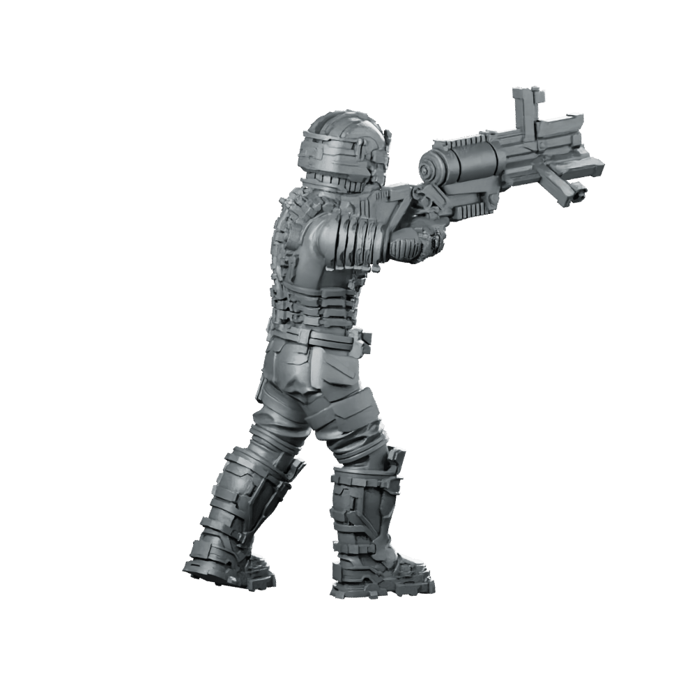 Colonial Space Combat Engineer 10 Miniature Armored Trooper - Papsikels Miniatures - We Print Miniatures
