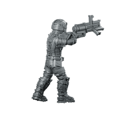 Colonial Space Combat Engineer 10 Miniature Armored Trooper - Papsikels Miniatures - We Print Miniatures
