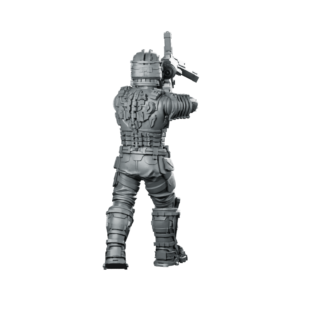 Colonial Space Combat Engineer 10 Miniature Armored Trooper - Papsikels Miniatures - We Print Miniatures