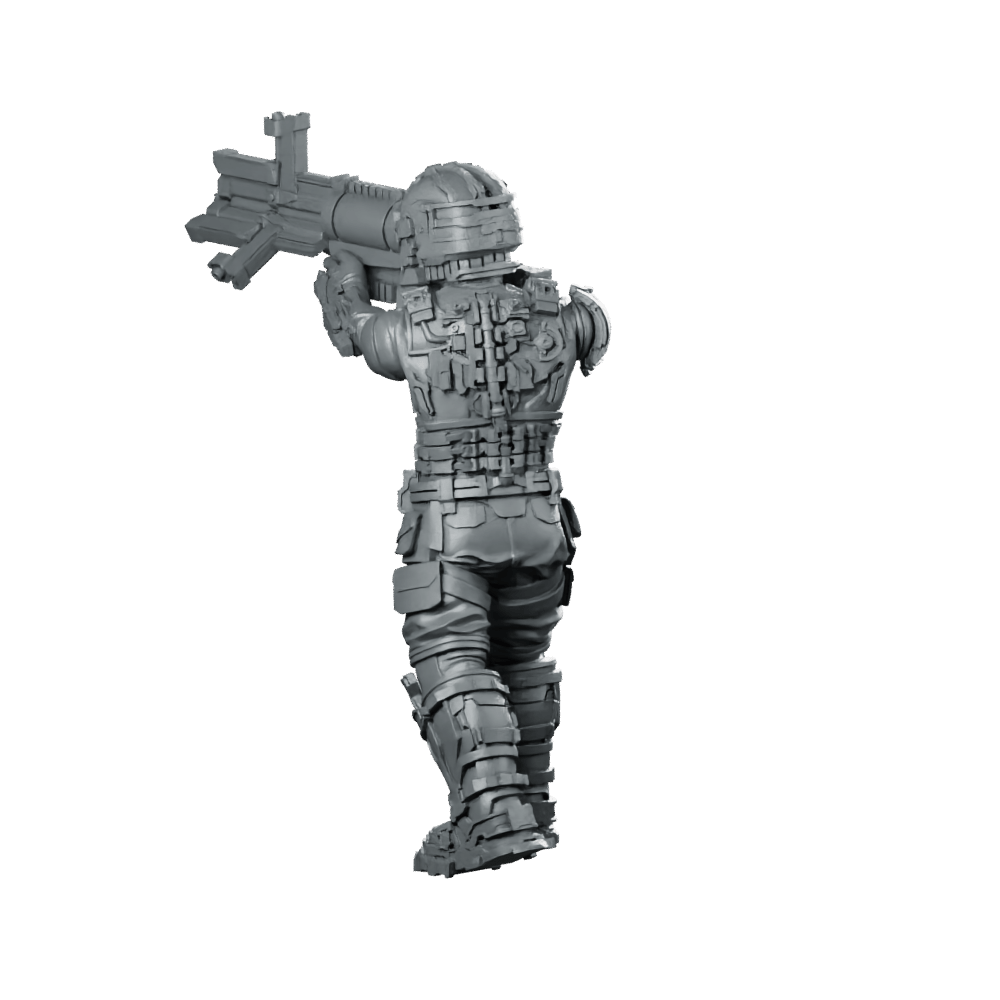 Colonial Space Combat Engineer 10 Miniature Armored Trooper - Papsikels Miniatures - We Print Miniatures
