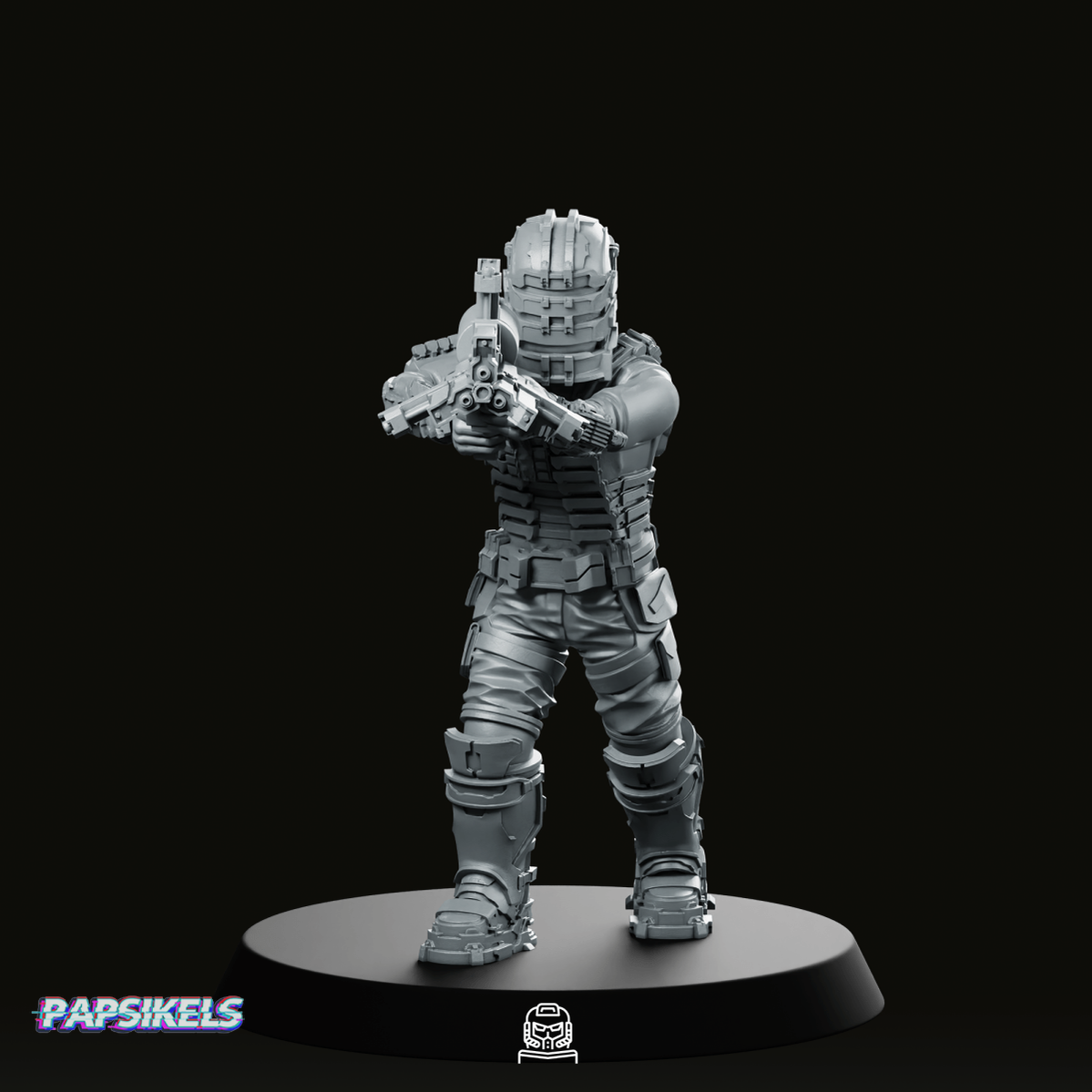 Colonial Space Combat Engineer 10 Miniature - Papsikels Miniatures - We Print Miniatures