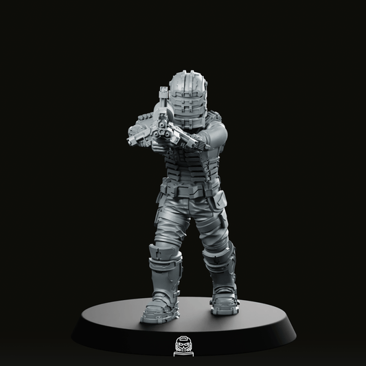 Colonial Space Combat Engineer 10 Miniature - Papsikels Miniatures - We Print Miniatures