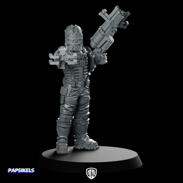 Colonial Space Combat Engineer 11 Miniature Chemwar Trooper