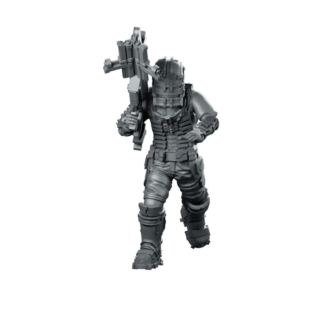 Colonial Space Combat Engineer 12 Miniature Armored - Papsikels Miniatures - We Print Miniatures