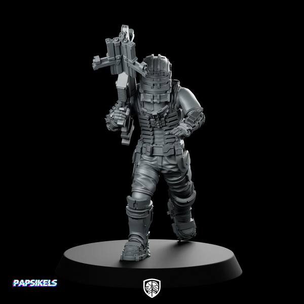 Colonial Space Combat Engineer 12 Miniature Armored