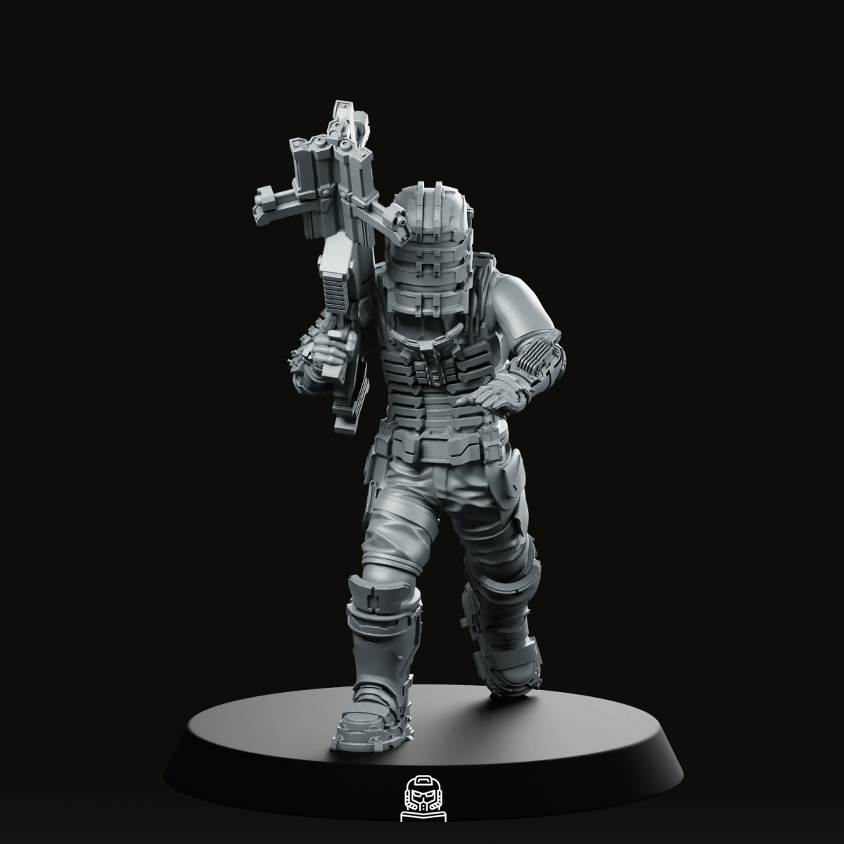 Colonial Space Combat Engineer 12 Miniature - Papsikels Miniatures - We Print Miniatures