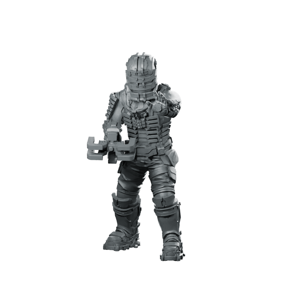 Colonial Space Combat Engineer 2 Miniature Armored Sci - Fi - Papsikels Miniatures - We Print Miniatures