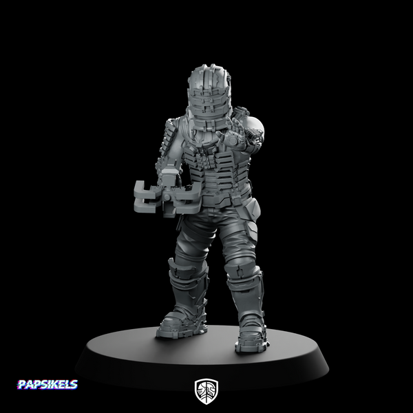 Colonial Space Combat Engineer 2 Miniature Armored Sci-Fi