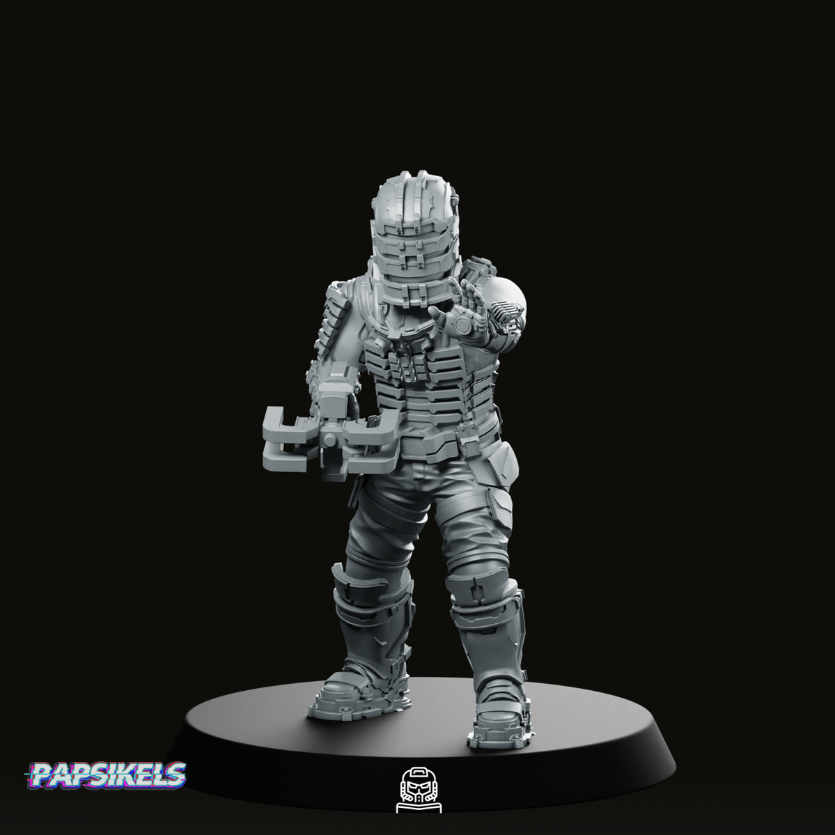 Colonial Space Combat Engineer 2 Miniature - Papsikels Miniatures - We Print Miniatures