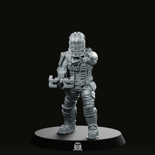 Colonial Space Combat Engineer 2 Miniature - Papsikels Miniatures - We Print Miniatures