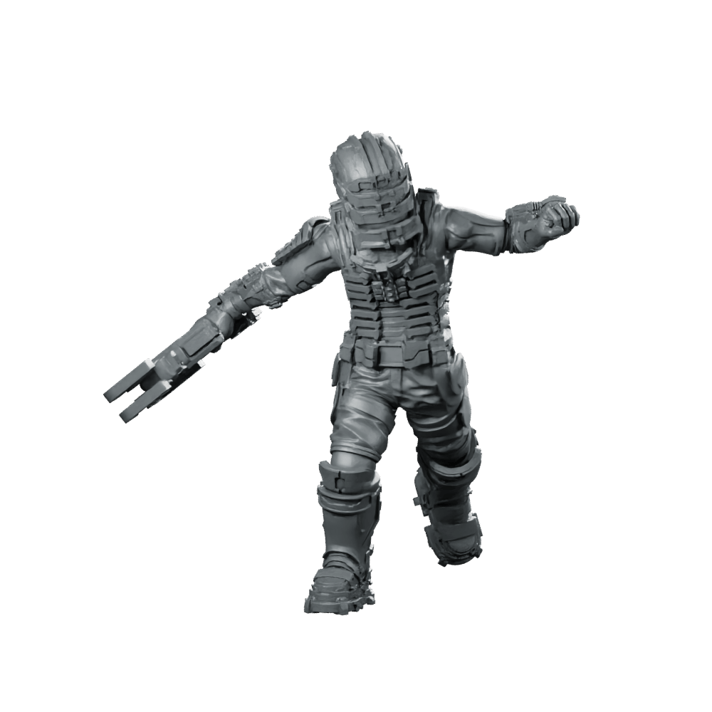 Colonial Space Combat Engineer 3 Miniature Armored Breacher - Papsikels Miniatures - We Print Miniatures