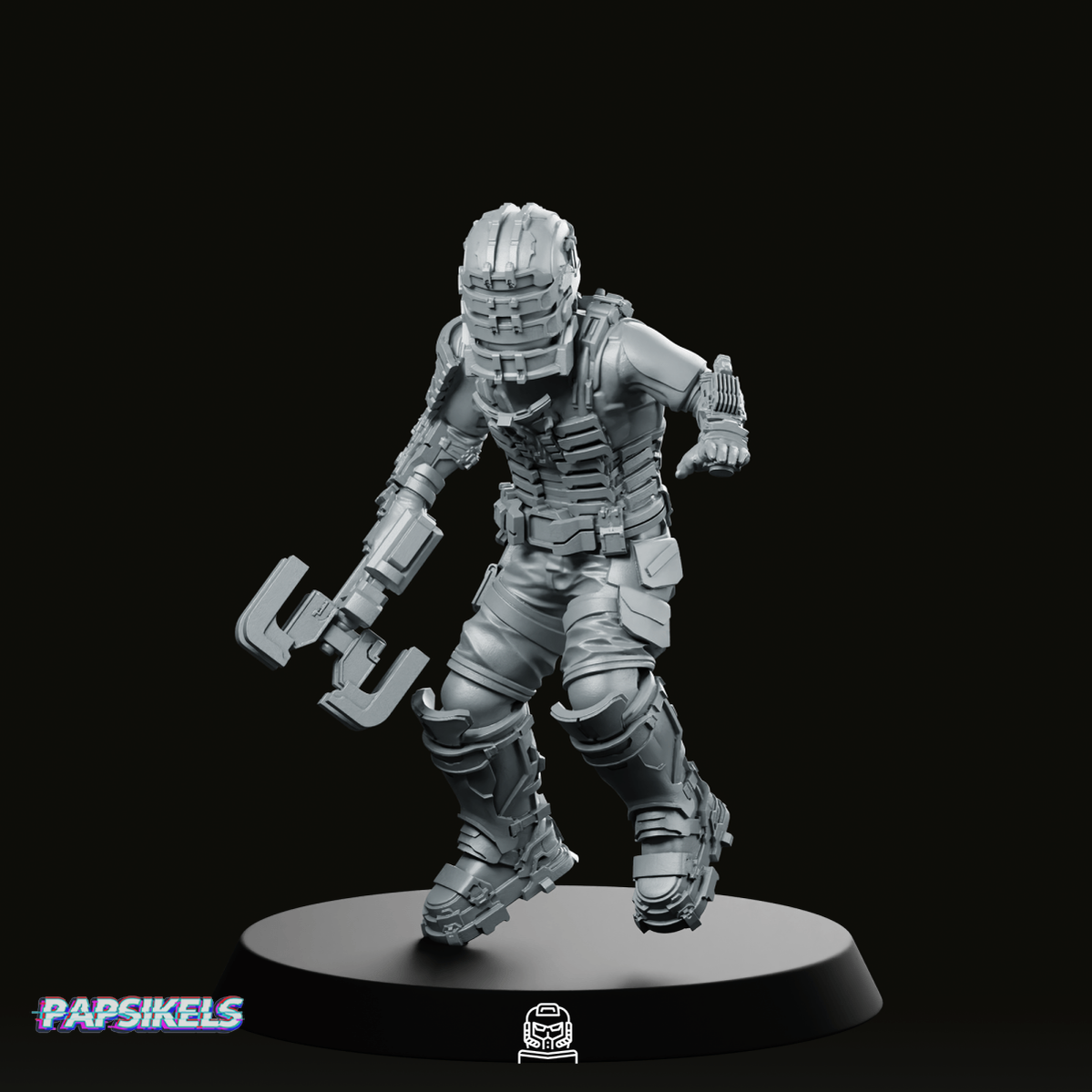 Colonial Space Combat Engineer 4 Miniature - Papsikels Miniatures - We Print Miniatures