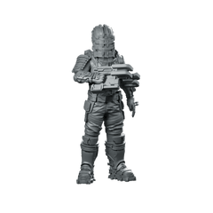 Colonial Space Combat Engineer 5 Miniature Armored Sci - Fi - Papsikels Miniatures - We Print Miniatures