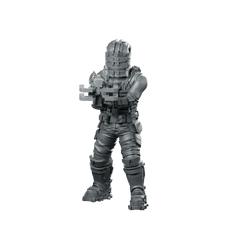 Colonial Space Combat Engineer 6 Miniature Armored Trooper - Papsikels Miniatures - We Print Miniatures