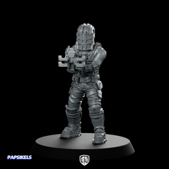 Colonial Space Combat Engineer 6 Miniature Armored Trooper