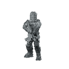 Colonial Space Combat Engineer 8 Miniature Armored Trooper - Papsikels Miniatures - We Print Miniatures