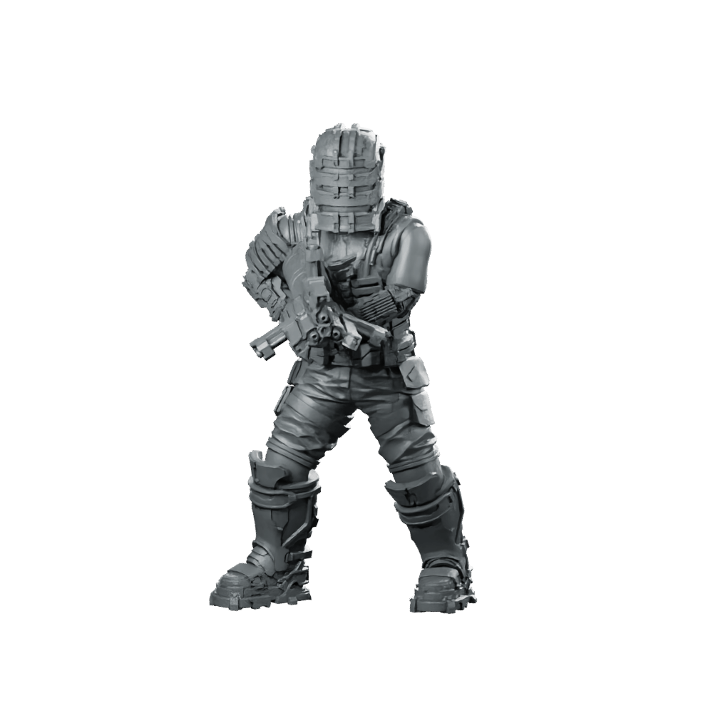 Colonial Space Combat Engineer 9 Miniature Armored Sci - Fi - Papsikels Miniatures - We Print Miniatures