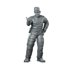 Colonial Spaceborne Infantry Training Master Tom Brown Miniature 360 Spin 01