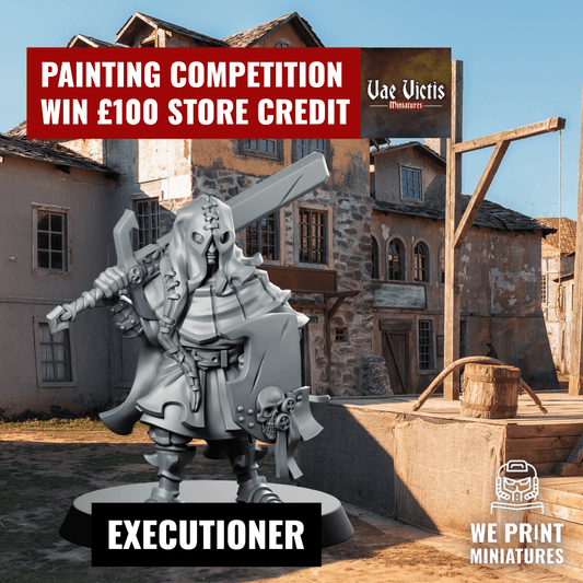 Competition: Executioner Miniature - Vae Victus Miniatures - We Print Miniatures