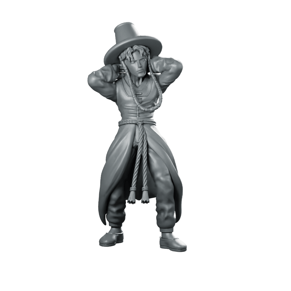 Concert Demon Idol Abby 2 Miniature Sci - Fi Performer - Papsikels Miniatures - We Print Miniatures