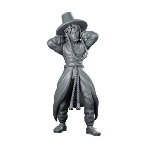 Concert Demon Idol Abby 2 Miniature Sci - Fi Performer - Papsikels Miniatures - We Print Miniatures
