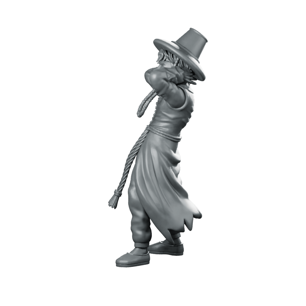 Concert Demon Idol Abby 2 Miniature Sci - Fi Performer - Papsikels Miniatures - We Print Miniatures