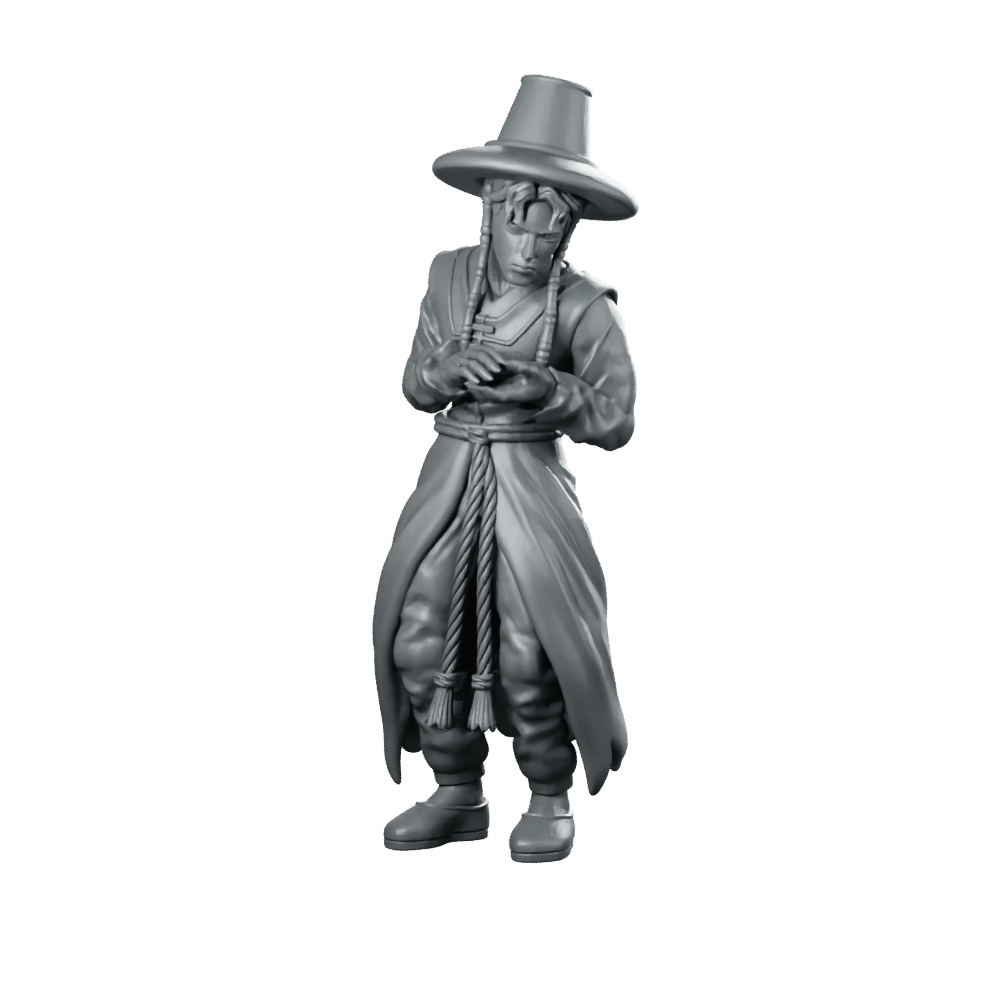 Concert Demon Idol Abby 3 Miniature Sci - fi - Papsikels Miniatures - We Print Miniatures