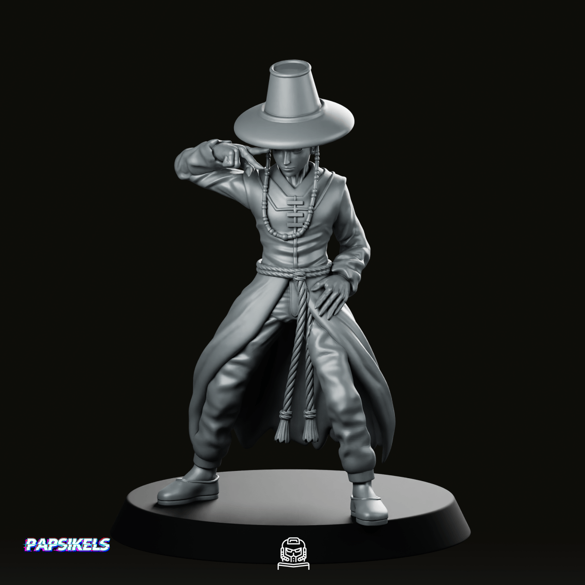 Concert Demon Idol Baby 2 Miniature - Papsikels Miniatures - We Print Miniatures