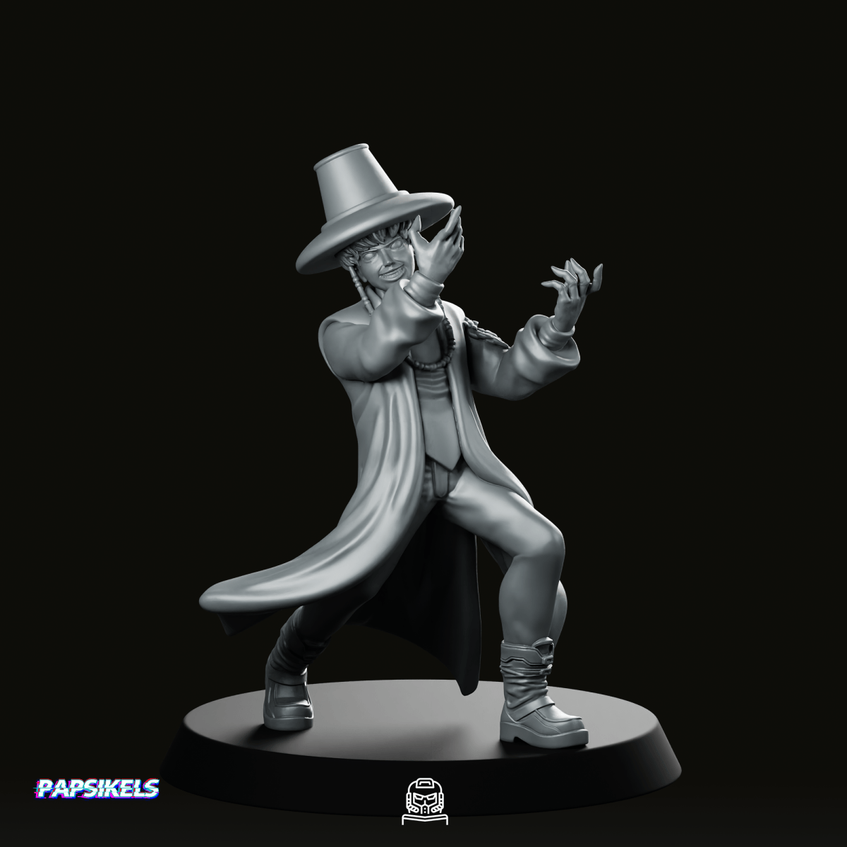 Concert Demon Idol Baby Miniature - Papsikels Miniatures - We Print Miniatures