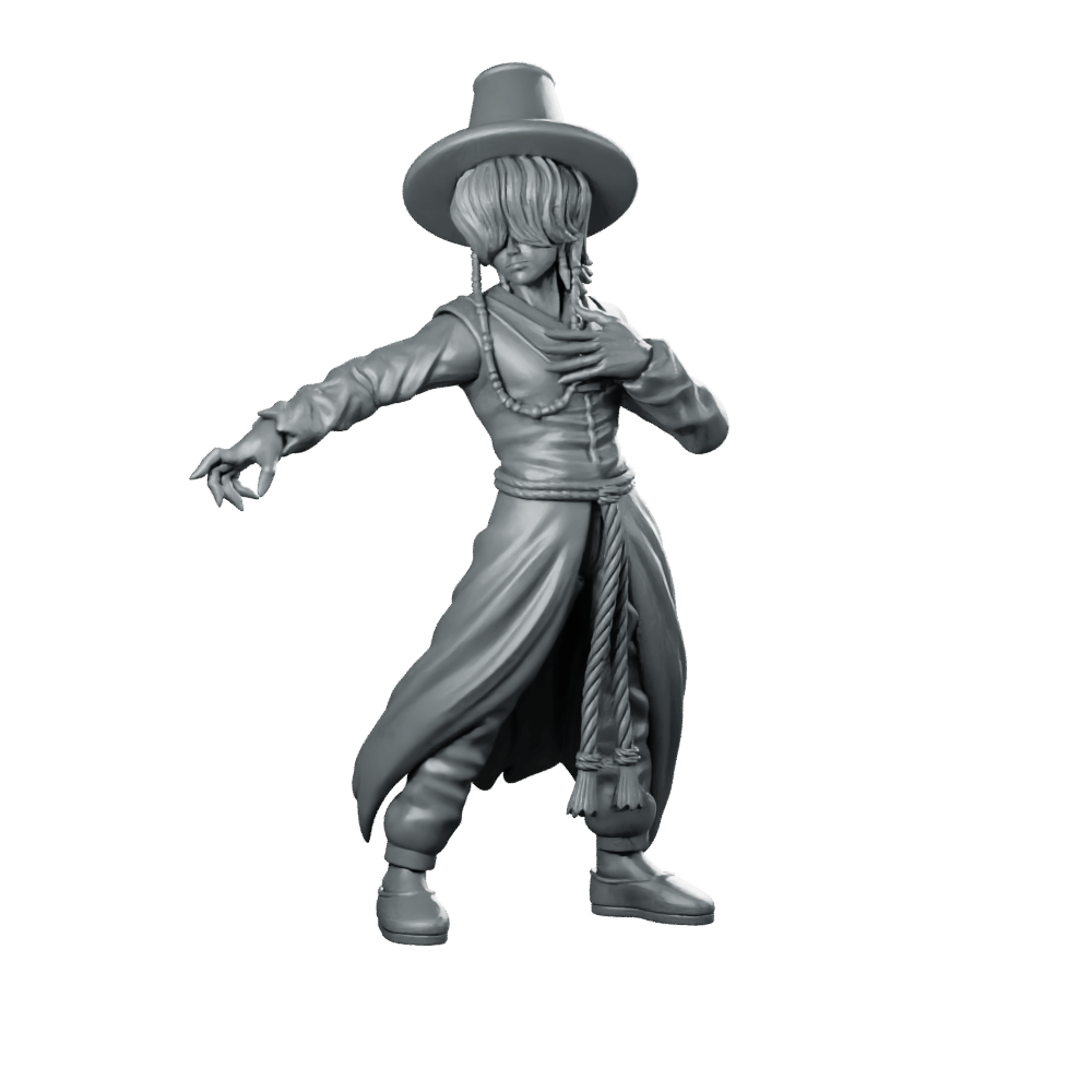Concert Demon Idol Mystery 2 Miniature Sci - Fi Performer - Papsikels Miniatures - We Print Miniatures