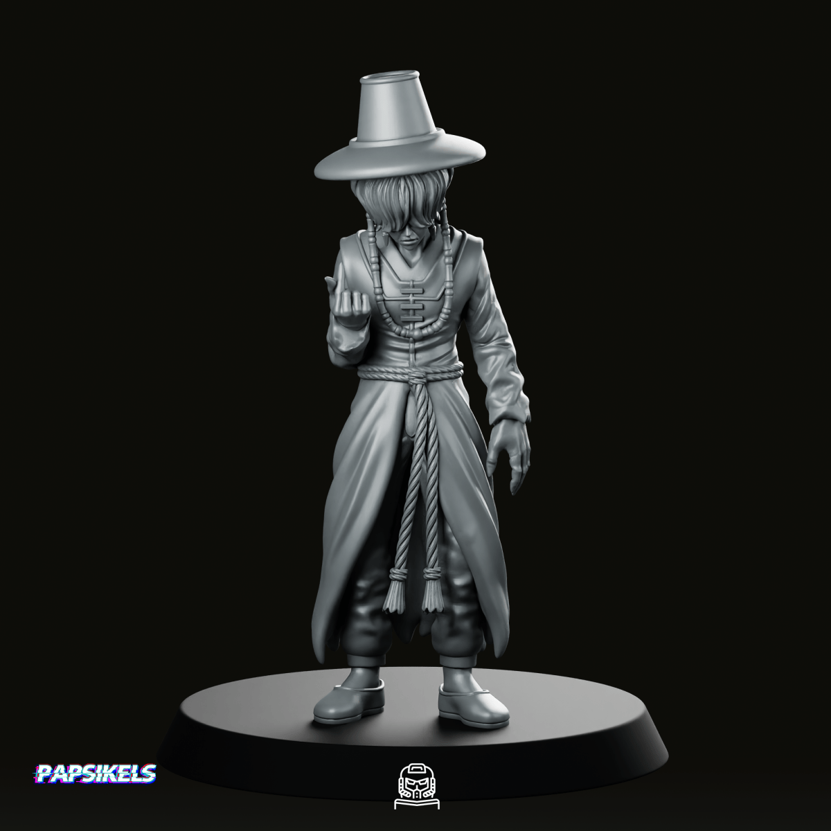 Concert Demon Idol Mystery 3 Miniature - Papsikels Miniatures - We Print Miniatures
