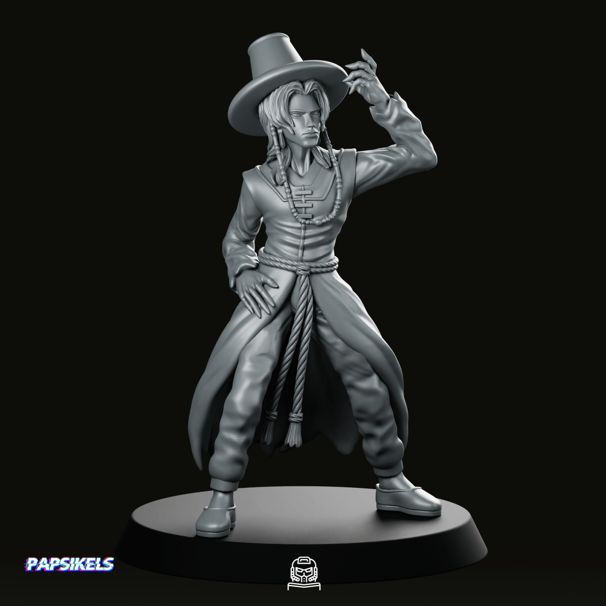 Concert Demon Idol Romance 2 Miniature - Papsikels Miniatures - We Print Miniatures