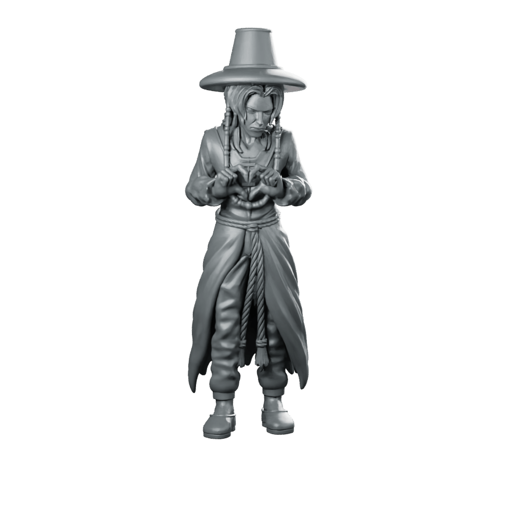 Concert Demon Idol Romance 3 Miniature Sci - Fi Rockstar - Papsikels Miniatures - We Print Miniatures