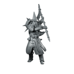 Contrition Priests B Miniature Plague Doctor Spearman Miniature 360 Spin 01