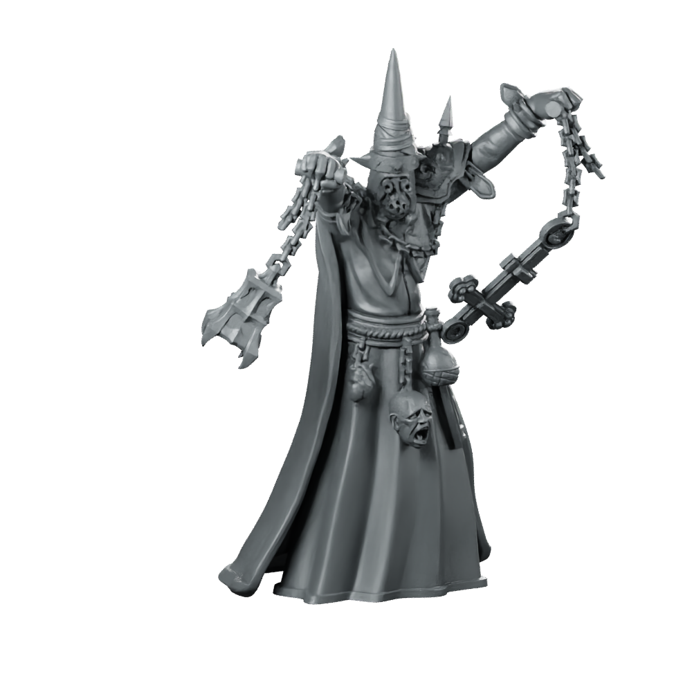 Contrition Priests H Miniature Plague Cultist Miniature 360 Spin 01