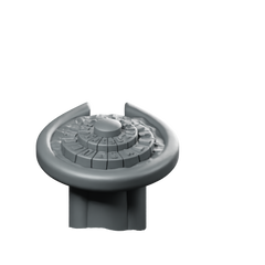Control Panel Alien Portal Terrain Miniature 360 Spin 01