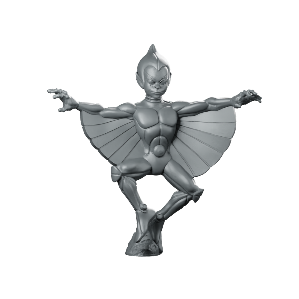 Copper Kid Miniature Fairy Dancer Miniature 360 Spin 01