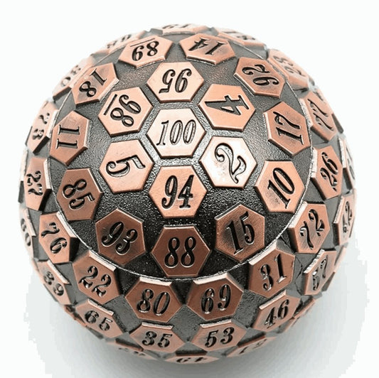 Copper Oracle | 45mm D100 | Metal - Tabletop Dominion - We Print Miniatures