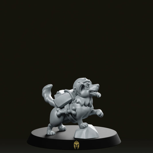 Corgi Backpack 04 - Vae Victus Miniatures - We Print Miniatures