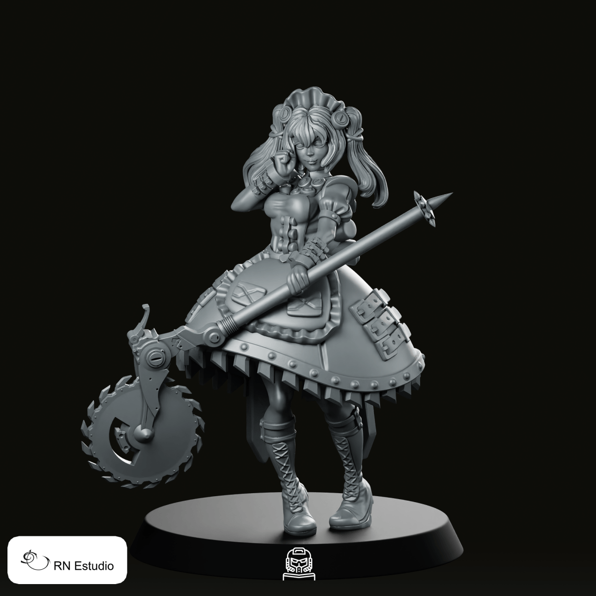 Corin Wickes Miniature - RN Estudio - We Print Miniatures