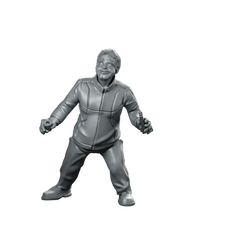 Corpo Rat Club Goer Civilian Technician Miniature 360 Spin 01